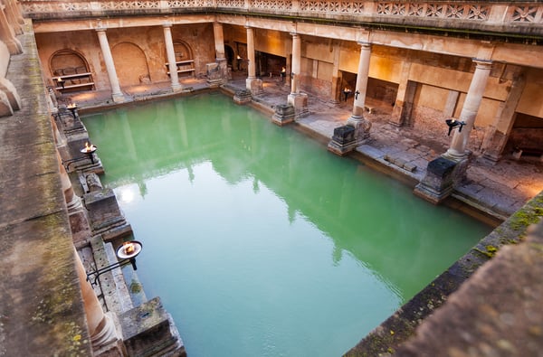 England - Bath - Roman Bath_1920