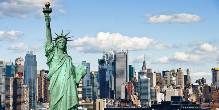 Statue of Liberty and Skyline