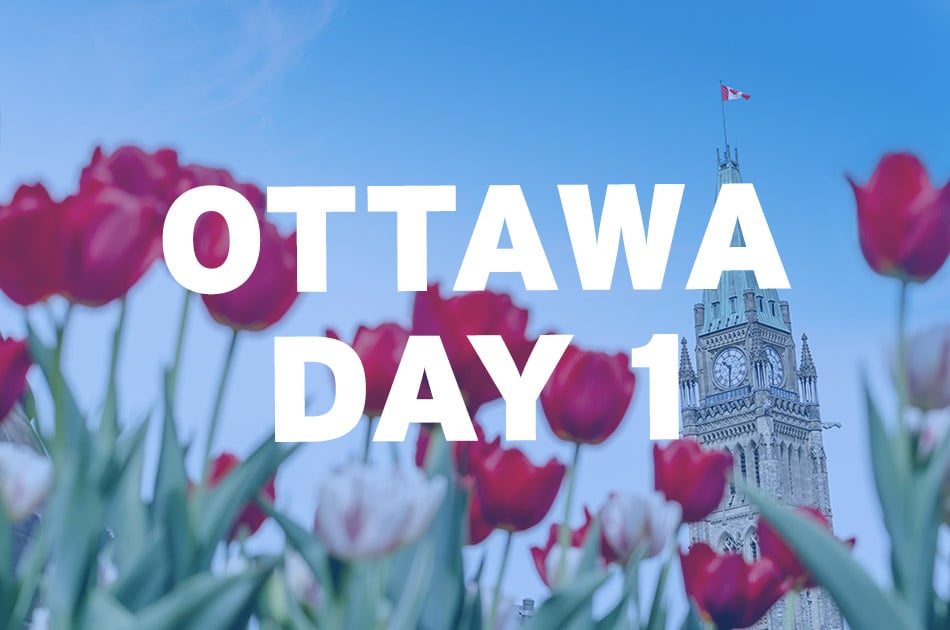 Virtual Tour Blog - Ottawa Day 1
