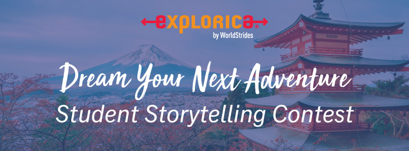 Dream Your Next Adventure Contest: April Student Winner